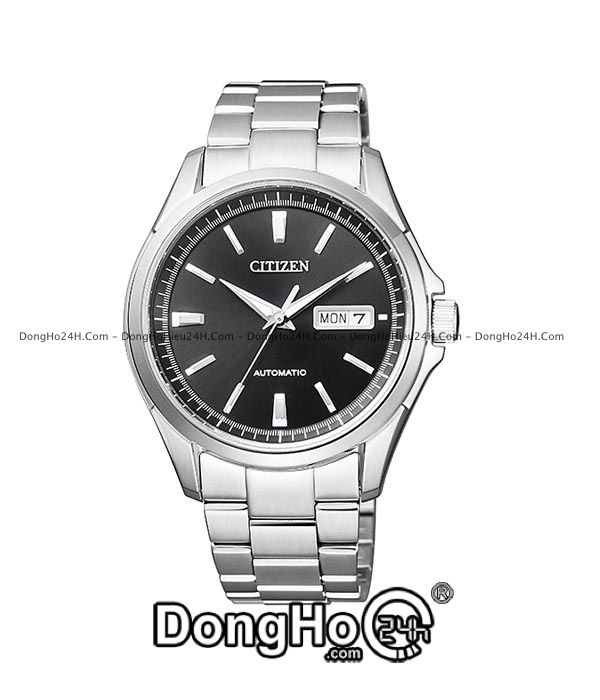 Đồng hồ Citizen NP4040-54E - Nam - Kính Sapphire - Automatic (Tự Động) Dây Kim Loại - Chính Hãng