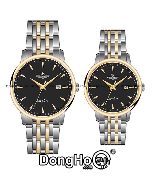 Đồng hồ Đồng hồ Cặp Sunrise SG+SL1072.1201TE Timepiece chính hãng