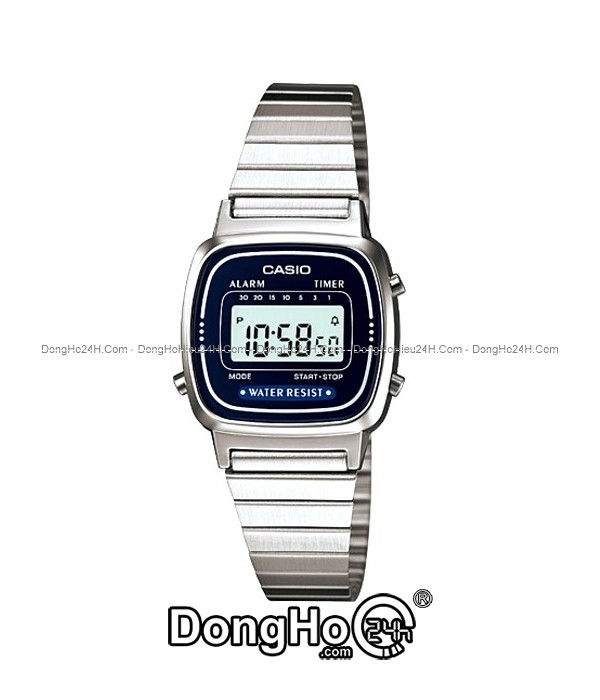 Đồng hồ Đồng hồ Casio Digital LA670WA-2DF chính hãng 