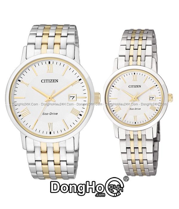 Đồng hồ Citizen cặp Eco-Drive BM6774-51A+EW1584-59A