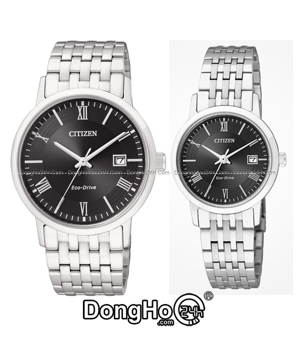 Đồng hồ Citizen cặp Eco-Drive BM6770-51E+EW1580-50E