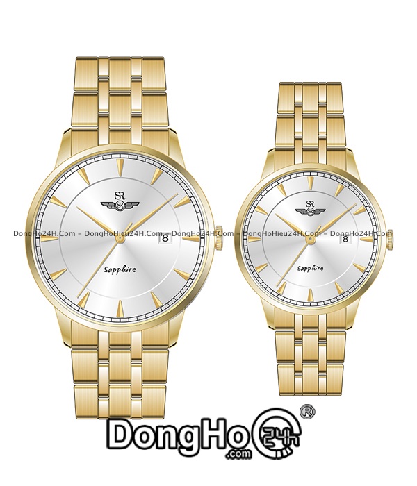 Đồng hồ Đồng hồ Cặp Sunrise SG+SL1079.1402TE Timepiece chính hãng