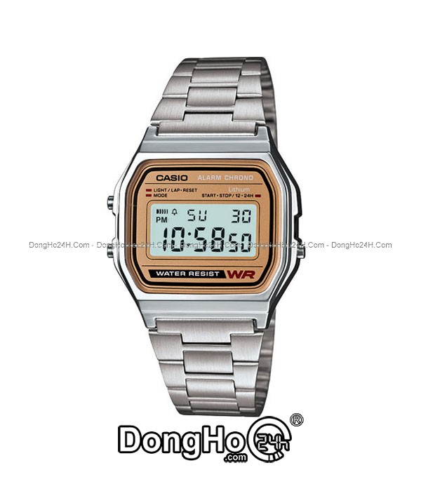 Đồng hồ Đồng hồ Casio Digital A158WEA-9DF chính hãng 