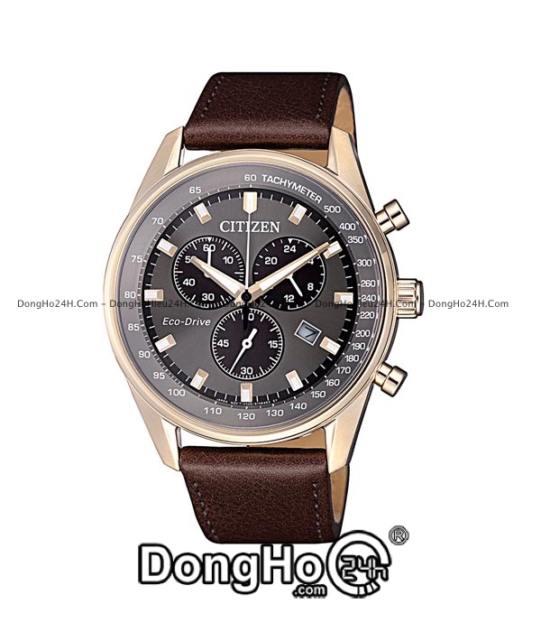 Đồng hồ Citizen AT2393-17H - Nam - Eco-Drive (Năng Lượng Ánh Sáng) - Dây Da - Chính Hãng 