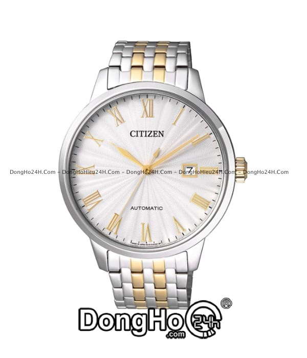 Đồng hồ Citizen NJ0084-59A - Nam - Kính Sapphire - Automatic (Tự Động) Dây Kim Loại - Chính Hãng