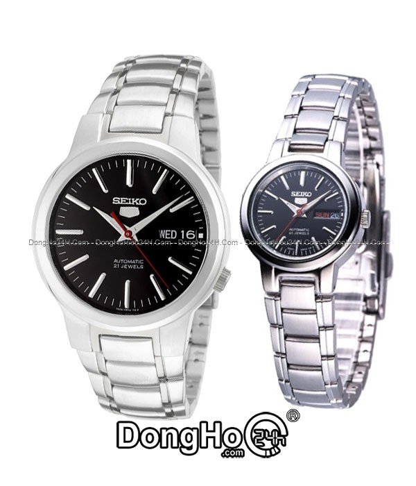 Đồng hồ Đồng hồ Seiko 5 Automatic cặp SNKA07K1+SYME43K1 chính hãng 