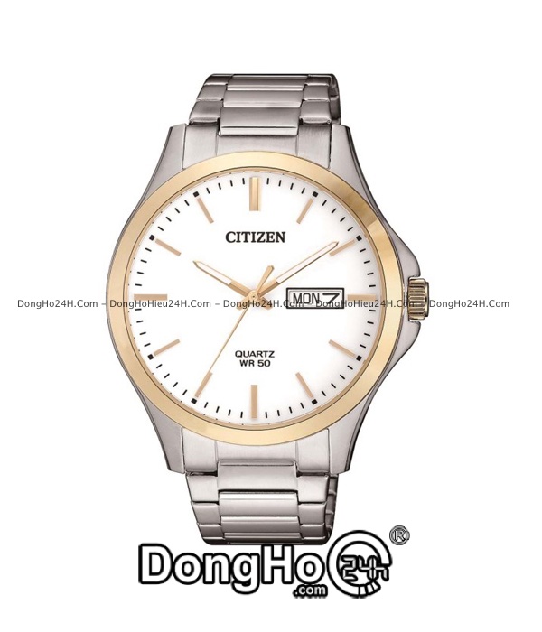 Đồng hồ Citizen BI5060-50A - Nam - Quartz (Pin) - Dây Kim Loại - Chính Hãng 