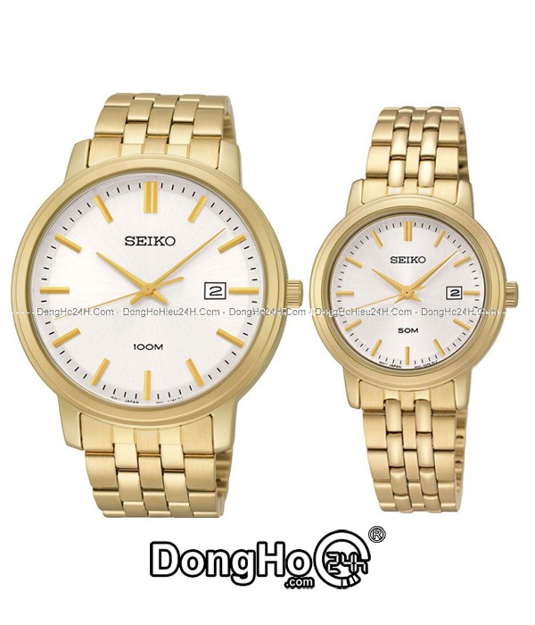 Đồng hồ Đồng hồ Seiko cặp SUR112P1+SUR824P1 chính hãng 