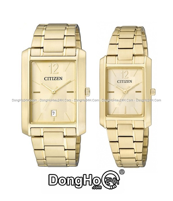 Đồng hồ Đồng hồ Citizen Cặp BD0032-55P+ER0192-55P chính hãng 