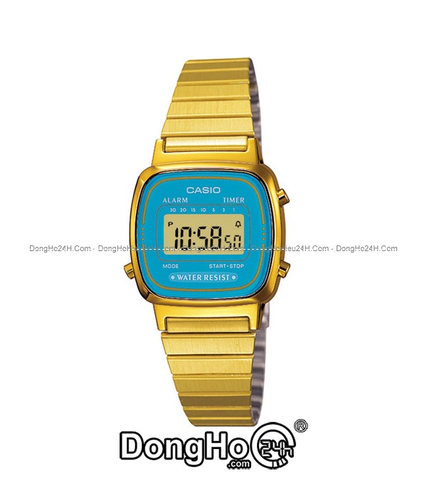 Đồng hồ Đồng hồ Casio Digital LA670WGA-2DF chính hãng 