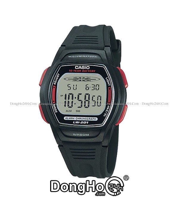 Đồng hồ Đồng hồ Casio Digital LW-201-4AVDF chính hãng 