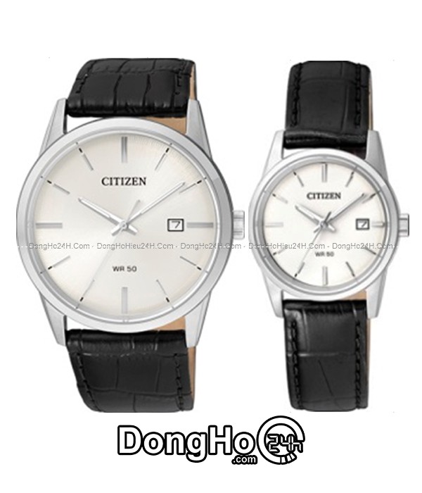 Đồng hồ Citizen cặp Quartz BI5000-01A+EU6000-06A