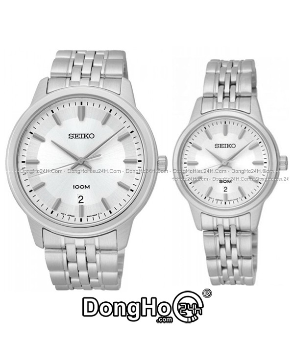 Đồng hồ Đồng hồ Seiko cặp SUR027P1+SUR899P1 chính hãng 