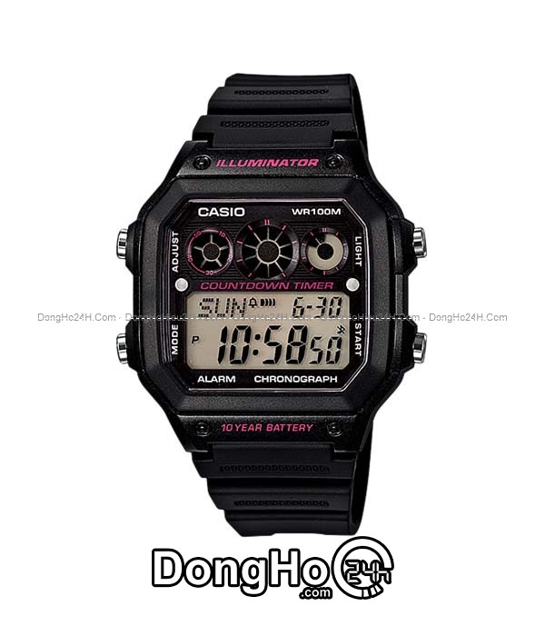 Đồng hồ Đồng hồ Casio Digital AE-1300WH-1A2VDF chính hãng 