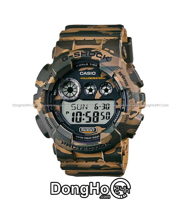 Đồng hồ Đồng hồ Casio G-Shock GD-120CM-5DR chính hãng 