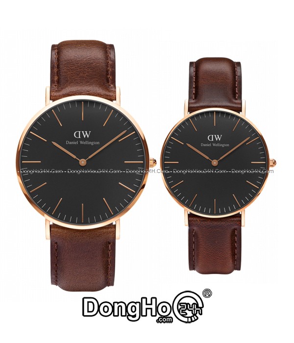 Đồng hồ Đồng hồ Daniel Wellington Cặp DW00100125+DW00100137 chính hãng 