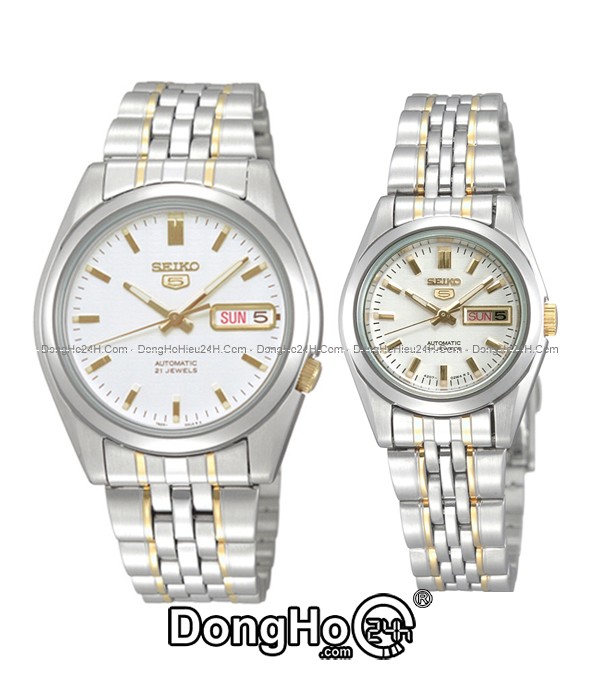 Đồng hồ Đồng hồ Seiko 5 Automatic cặp SNK363K1+SYMA35K1 chính hãng 