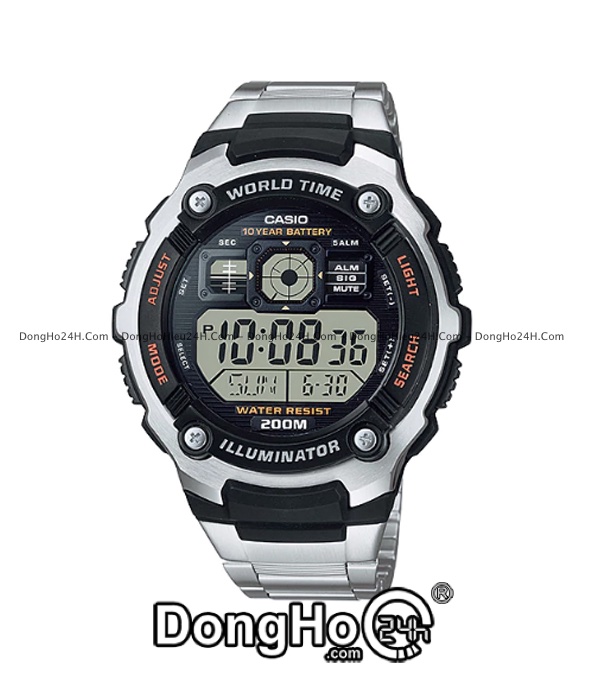 Đồng hồ Đồng hồ Casio Digital AE-2000WD-1AVDF chính hãng 