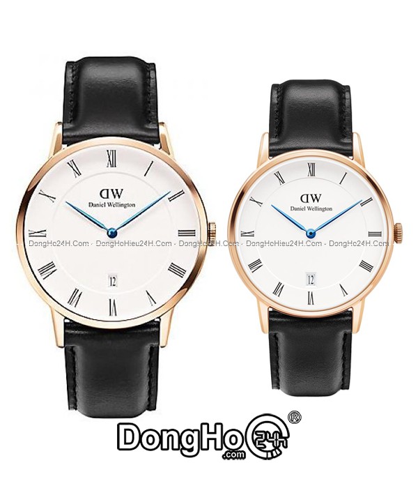 Đồng hồ Đồng hồ Daniel Wellington Cặp DW00100084+DW00100092 chính hãng 