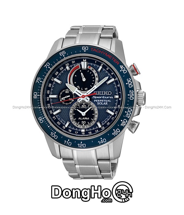 Đồng hồ Seiko Sportura Perpetual Solar nam SSC355P1