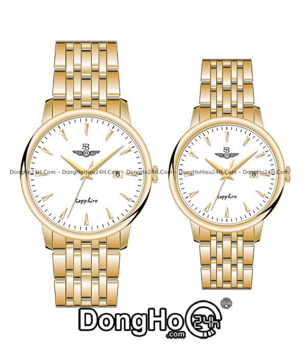 Đồng hồ Đồng hồ Cặp Sunrise SG+SL1072.1402TE Timepiece chính hãng