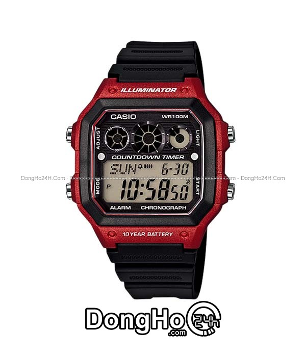 Đồng hồ Đồng hồ Casio Digital AE-1300WH-4AVDF chính hãng 