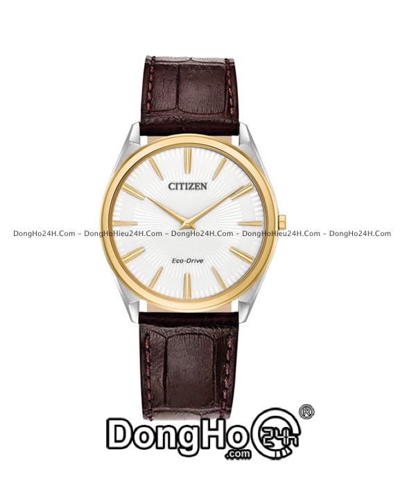 Đồng hồ Citizen AR3074-03A - Nam - Kính Sapphire - Eco-Drive (Năng Lượng Ánh Sáng) Dây Da - Chính Hãng