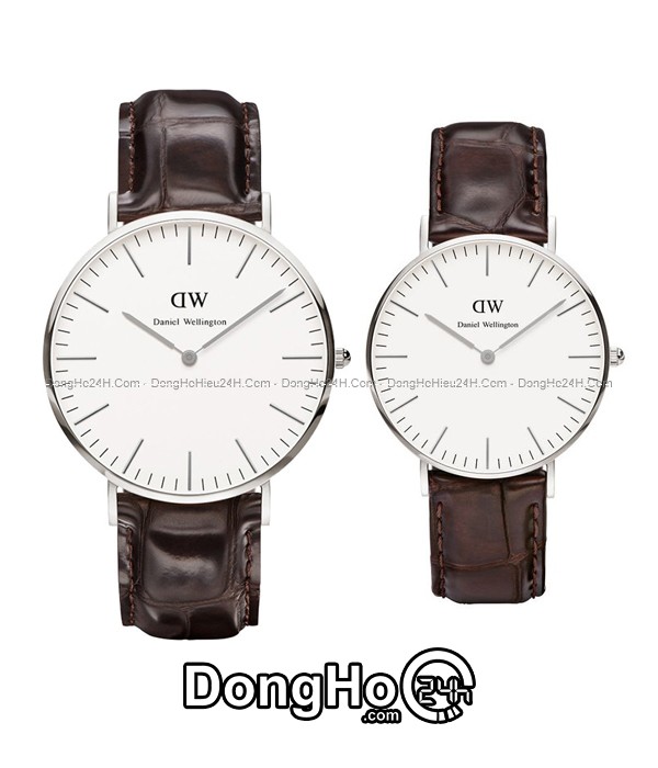 Đồng hồ Đồng hồ Daniel Wellington Cặp DW00100025+DW00100055 chính hãng 