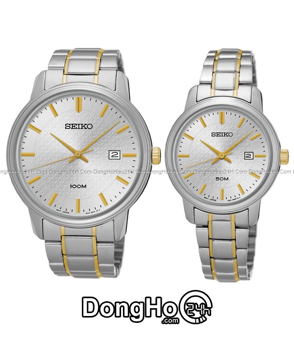 Đồng hồ Đồng hồ Seiko cặp SUR197P1+SUR745P1 chính hãng 