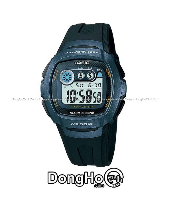 Đồng hồ Đồng hồ Casio Digital W-210-1BV chính hãng 