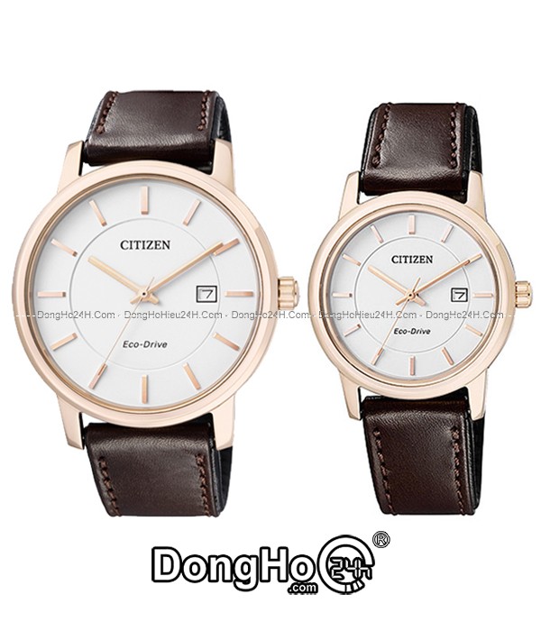 Đồng hồ Citizen cặp Eco-Drive BM6753-00A+EW1563-08A