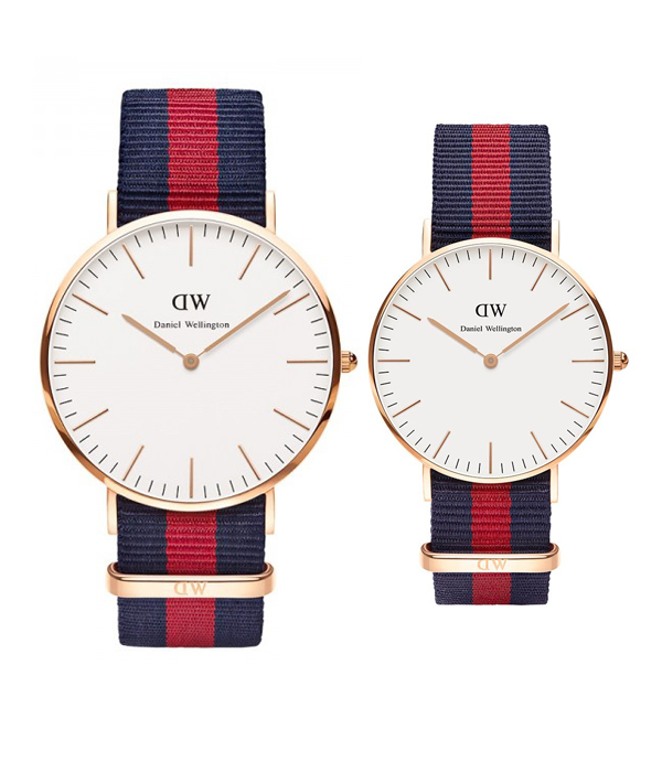 Đồng hồ Đồng hồ Daniel Wellington Cặp DW00100001+DW00100029 chính hãng 