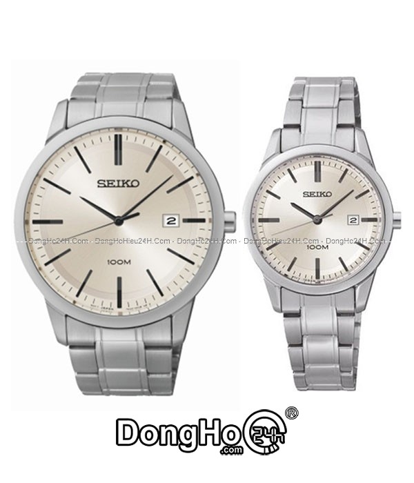 Đồng hồ Đồng hồ Seiko cặp SGEH07P1+SXDG25P1 chính hãng 