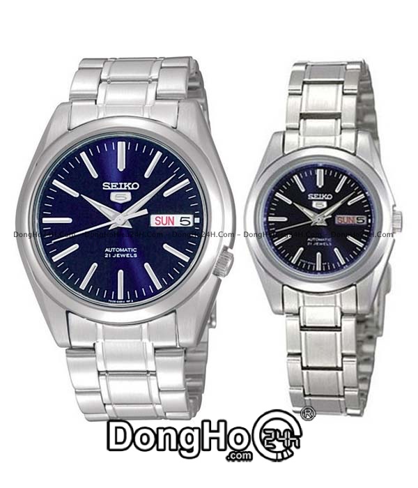 Đồng hồ Đồng hồ Cặp Seiko 5 Automatic SNKL43K1-SYMK15K1 chính hãng