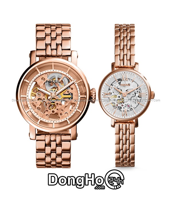 Đồng hồ Đồng hồ Fossil Sketeton Automatic ME3065+ME3072 chính hãng 