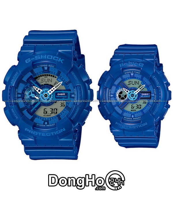 Đồng hồ Đồng hồ Casio Cặp G-Shock GA+BA-110BC-2ADR chính hãng 