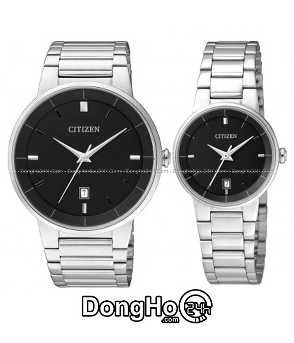 Đồng hồ Citizen cặp Quartz BI5010-59E+EU6010-53E