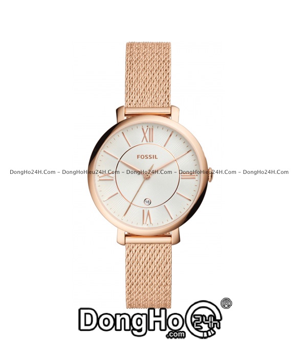 Đồng hồ Fossil Jacqueline ES4352 - Nữ - Quartz (Pin) Dây Kim Loại - Chính Hãng 