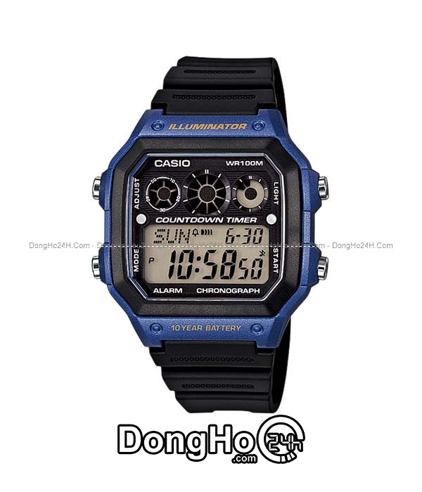 Đồng hồ Đồng hồ Casio Digital AE-1300WH-2AVDF chính hãng 