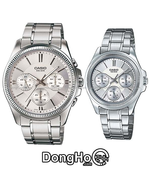 Đồng hồ Đồng hồ Casio MTP-1375D-7AVDF+LTP-2088D-7AVDF chính hãng 