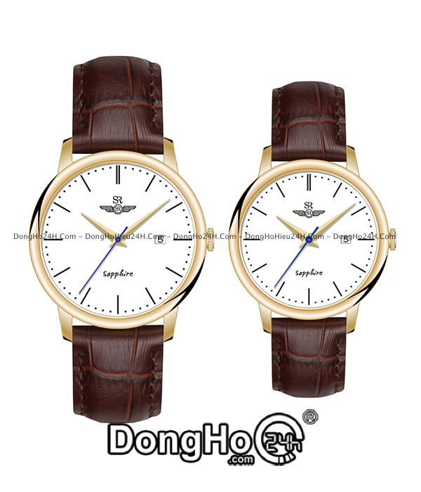 Đồng hồ Đồng hồ Cặp Sunrise SG+SL1055.4602TE Timepiece chính hãng