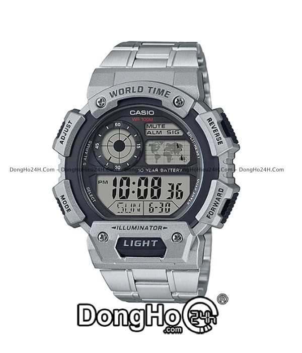 Đồng hồ Đồng hồ Casio Digital AEQ-1400WHD-1AVDF chính hãng 