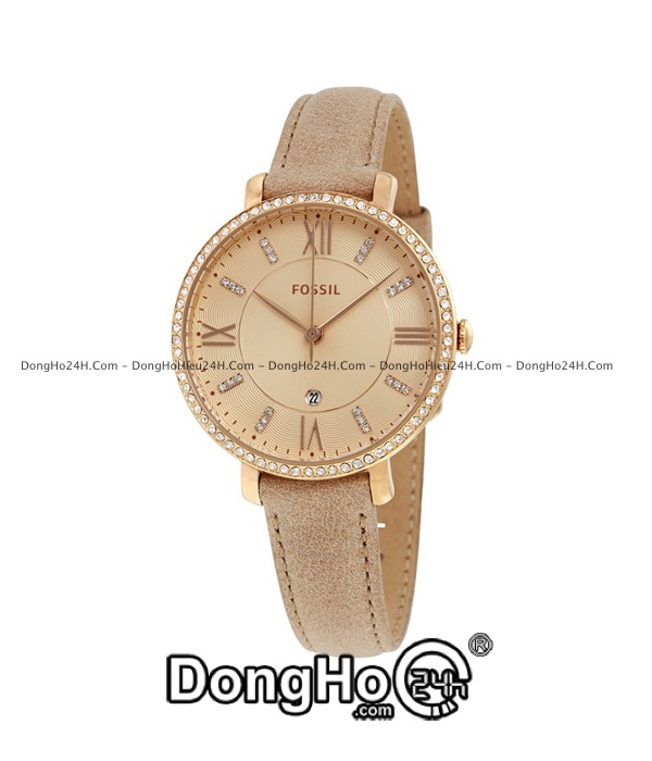 Đồng hồ Fossil Jacqueline ES4292 - Nữ - Quartz (Pin) Dây Da - Chính Hãng 