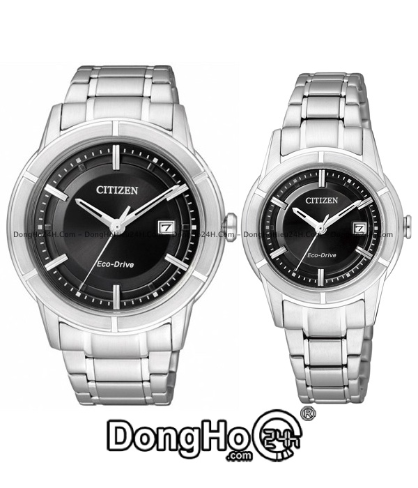 Đồng hồ Citizen cặp Eco-Drive AW1080-51E+FE1030-50E