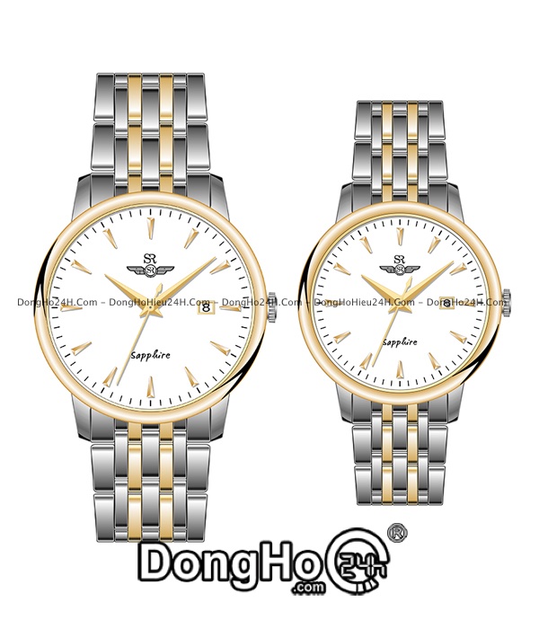 Đồng hồ Đồng hồ Cặp Sunrise SG+SL1072.1202TE Timepiece chính hãng