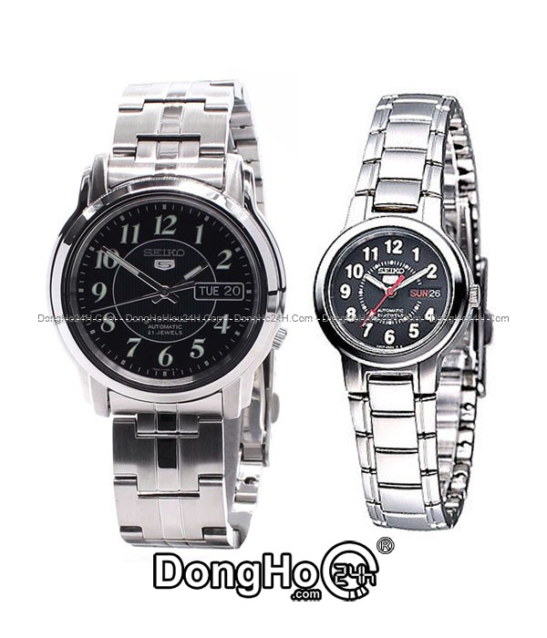 Đồng hồ Đồng hồ Seiko 5 Automatic cặp SNKL93K1+SYME51K1 chính hãng 