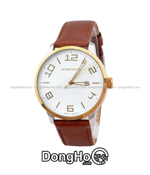 Đồng hồ Đồng hồ Romanson nam Quartz TL8250BMCWH