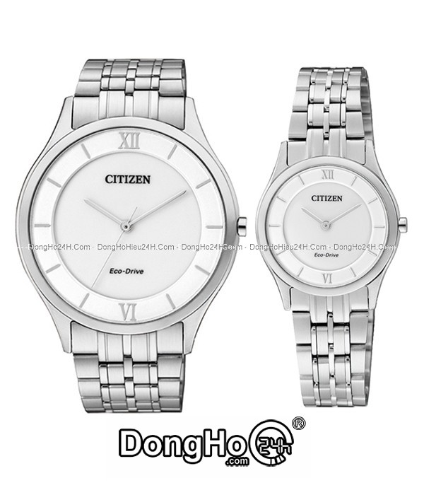 Đồng hồ Đồng hồ Citizen Cặp AR0070-51A+EG3220-58A chính hãng 