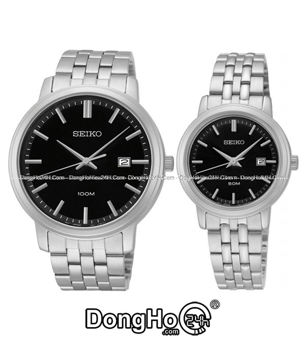 Đồng hồ Đồng hồ Seiko cặp SUR109P1+SUR827P1 chính hãng 