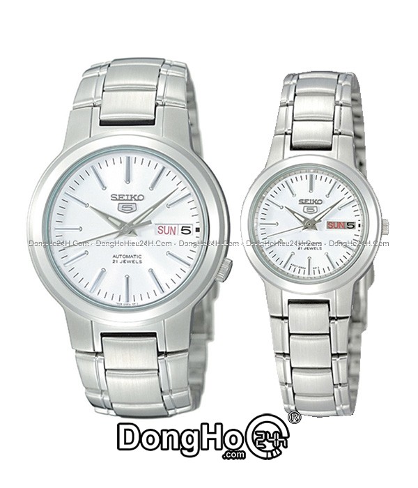 Đồng hồ Đồng hồ Seiko 5 Automatic cặp SNKA01K1+SYME39K1 chính hãng 